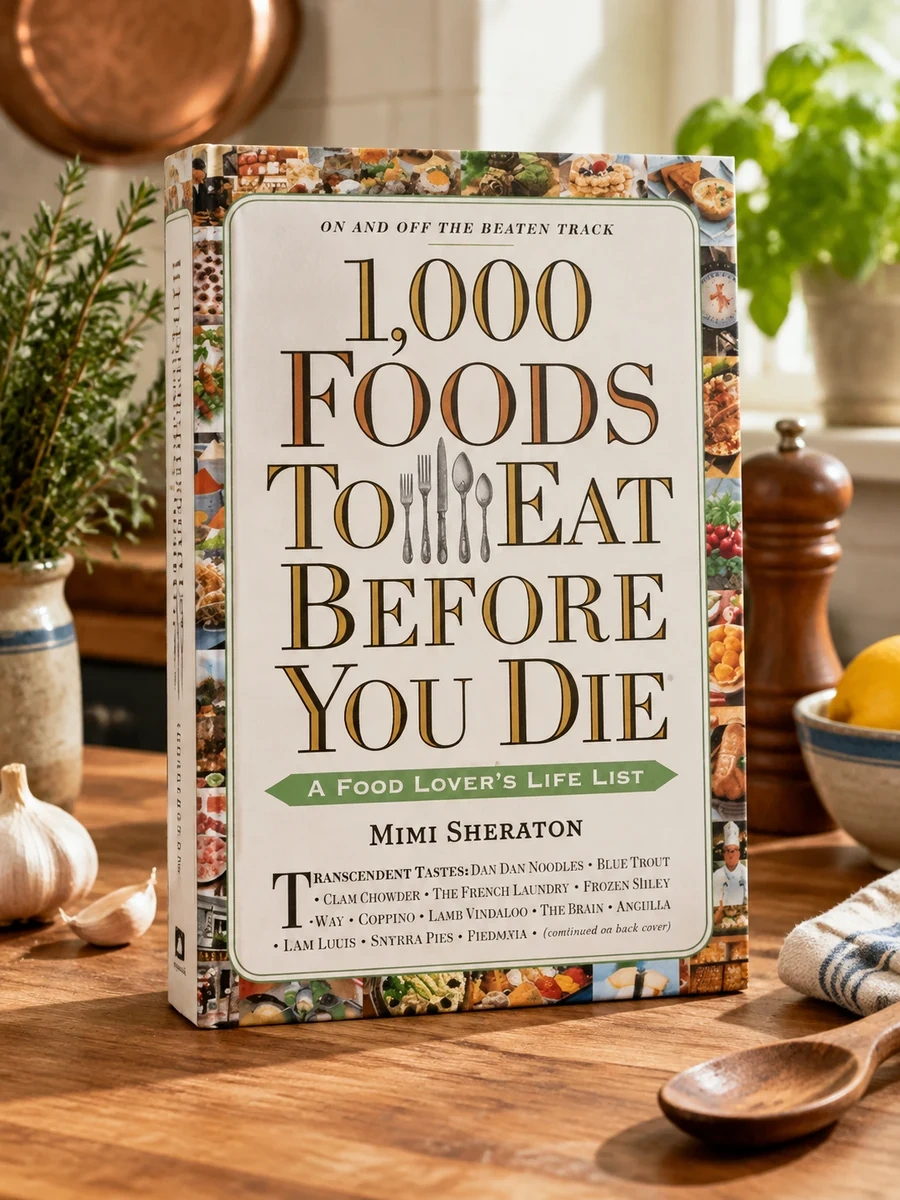 Cover of 1,000 Foods to Eat Before You Die: A Food Lover's Life List (Bound for Schools & Libraries)