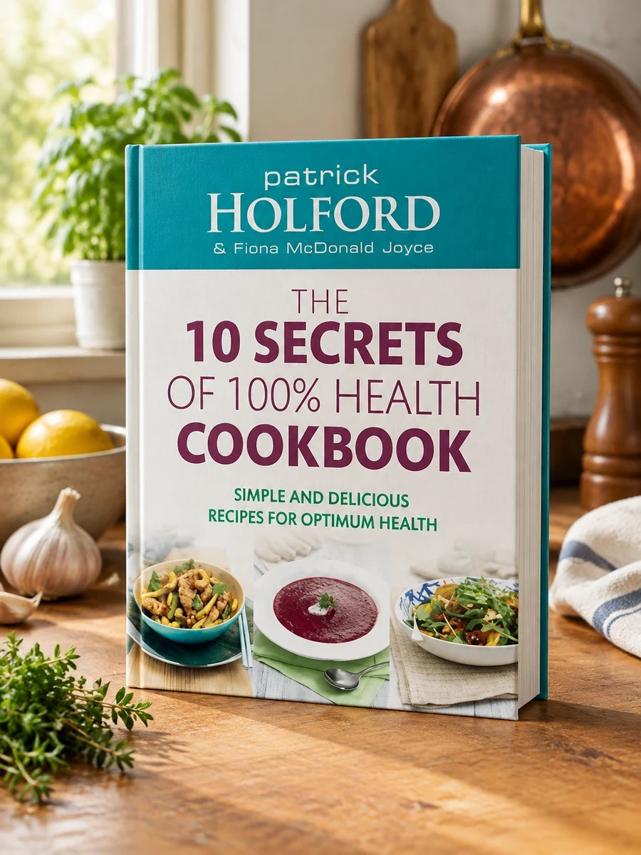 10 Secrets of 100% Health Cookbook: Simple, Delicious Recipes to Help You Feel Great and Live Longer
