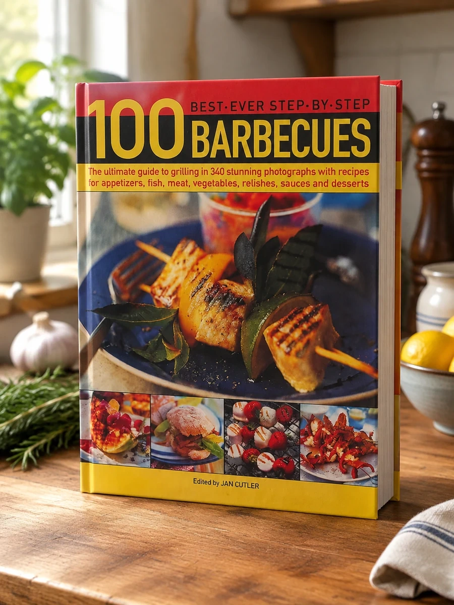100 Best-Ever Step-By-Step Barbecue Recipes: The Ultimate Guide to Grilling in 340 Stunning Photographs with Recipes for Appetizers, Fish, Meat, Veget