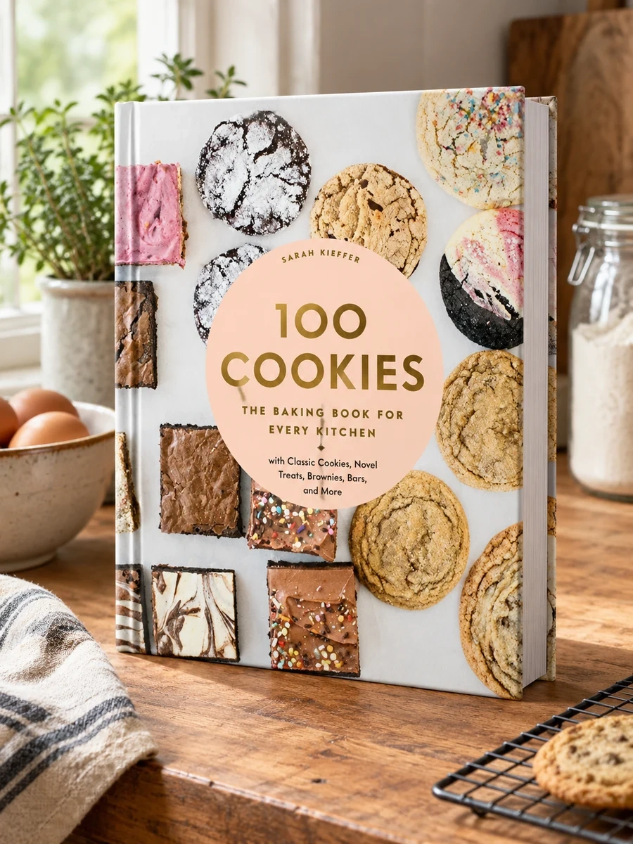 100 Cookies: The Baking Book for Every Kitchen, with Classic Cookies, Novel Treats, Brownies, Bars, and More