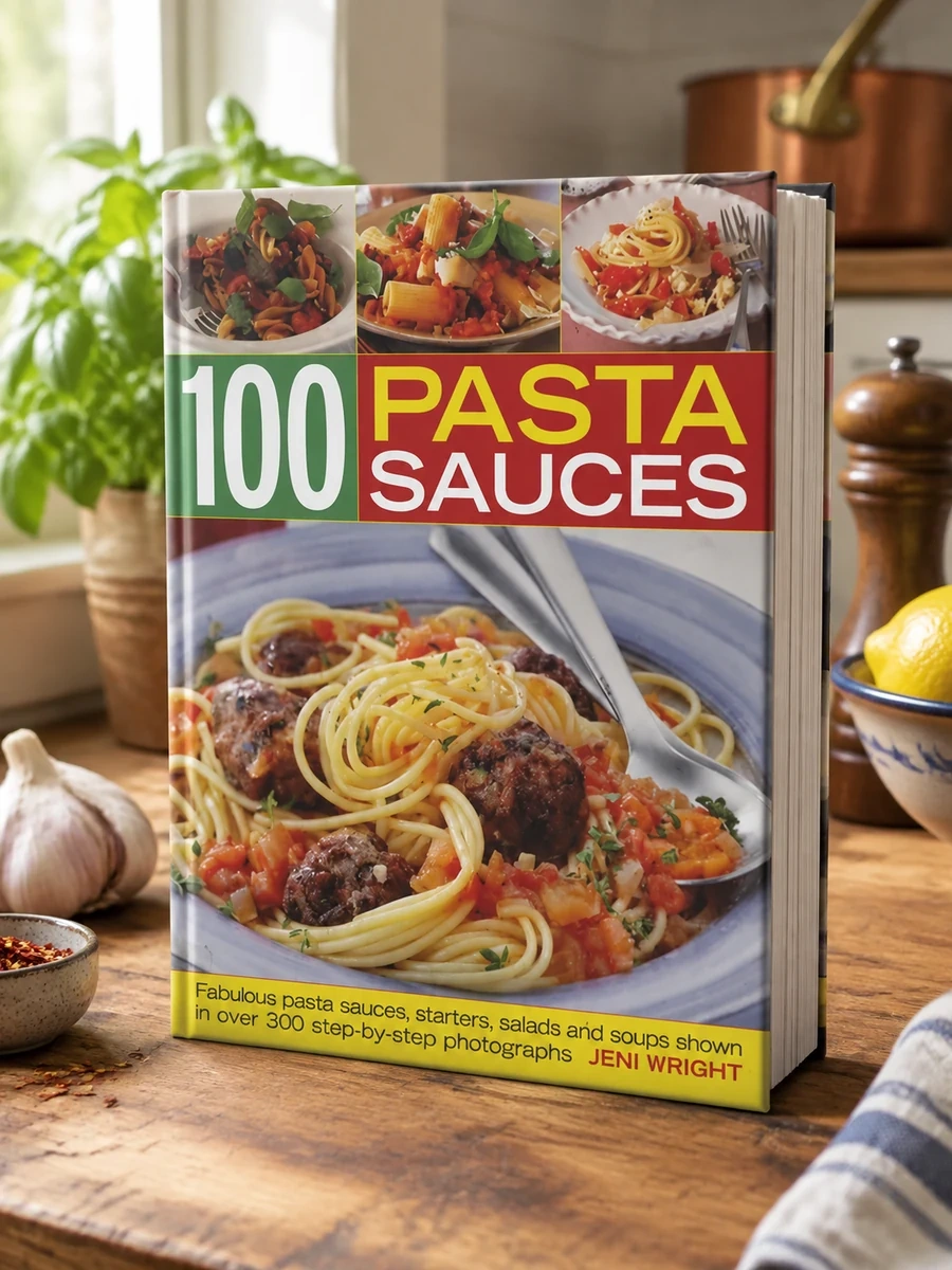 100 Pasta Sauces: Fabulous Pasta Sauces, Starters, Salads and Soups