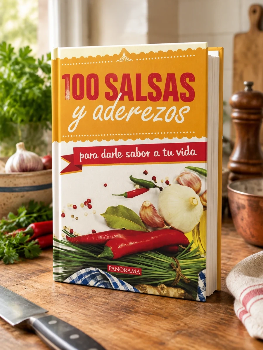 100 Salsas Y Aderezos Para Darle Sabor a Tu Vida