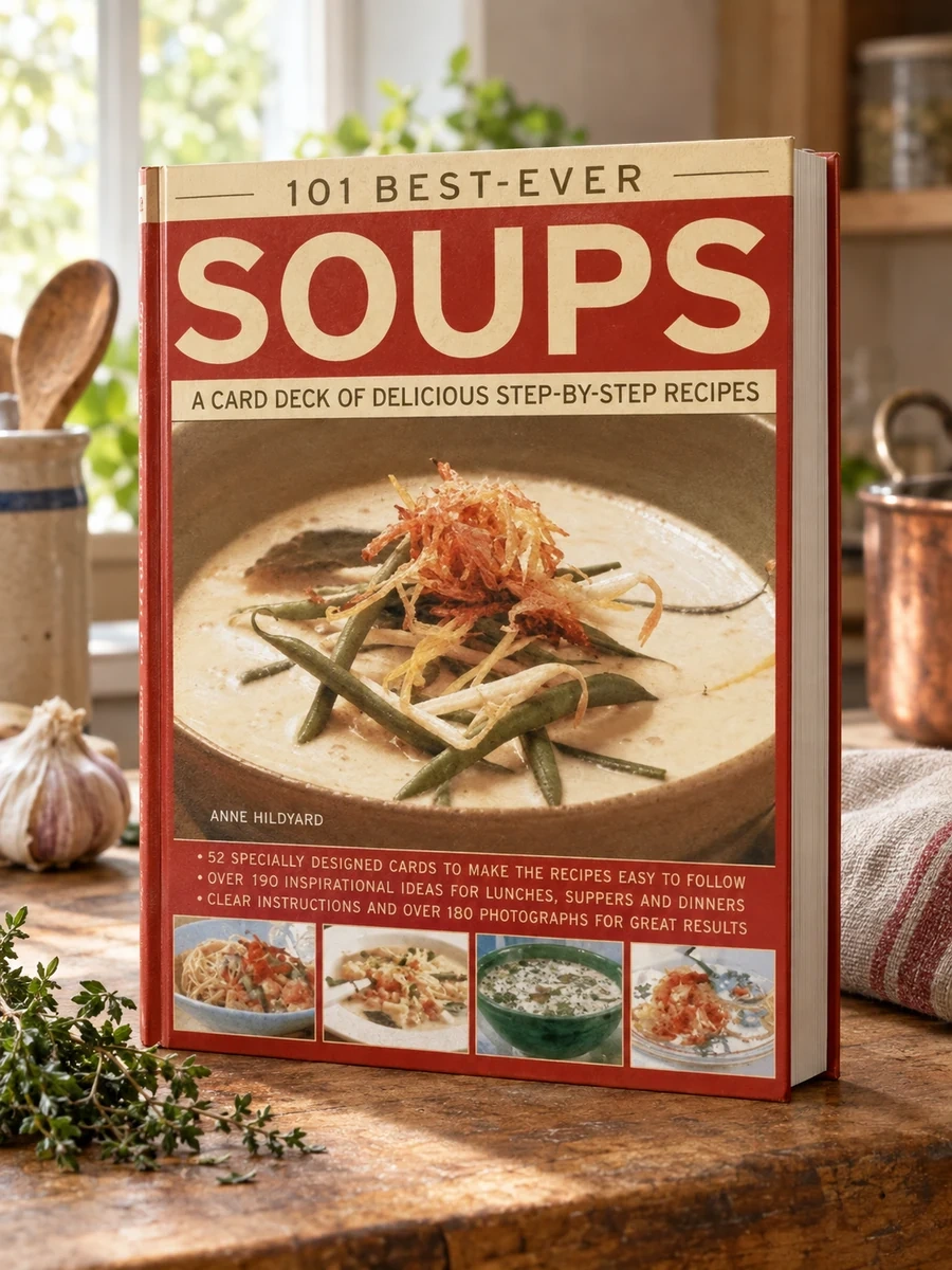 101 Best-Ever Soups: A Card Deck of Delicious Step-By-Step Recipes