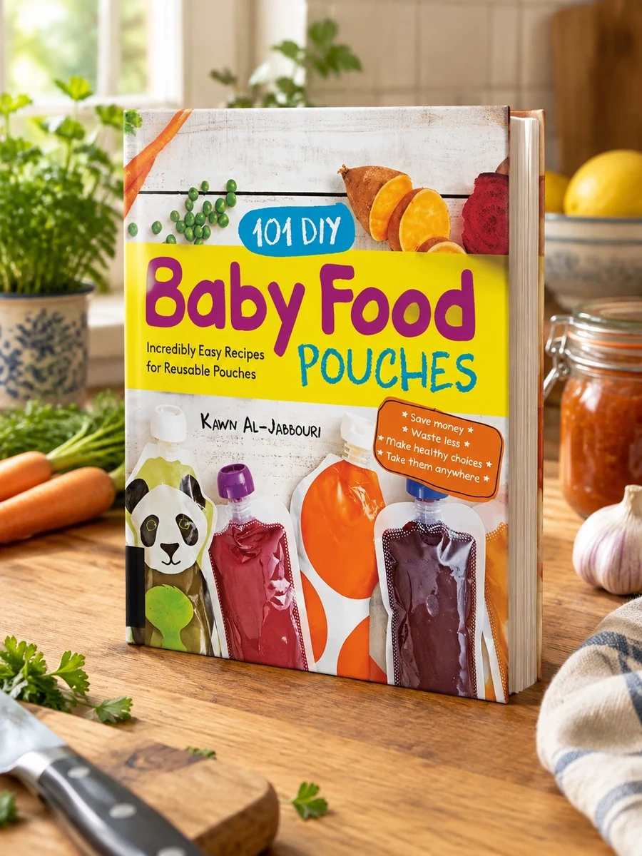 101 DIY Baby Food Pouches: Incredibly Easy Recipes for Reusable Pouches