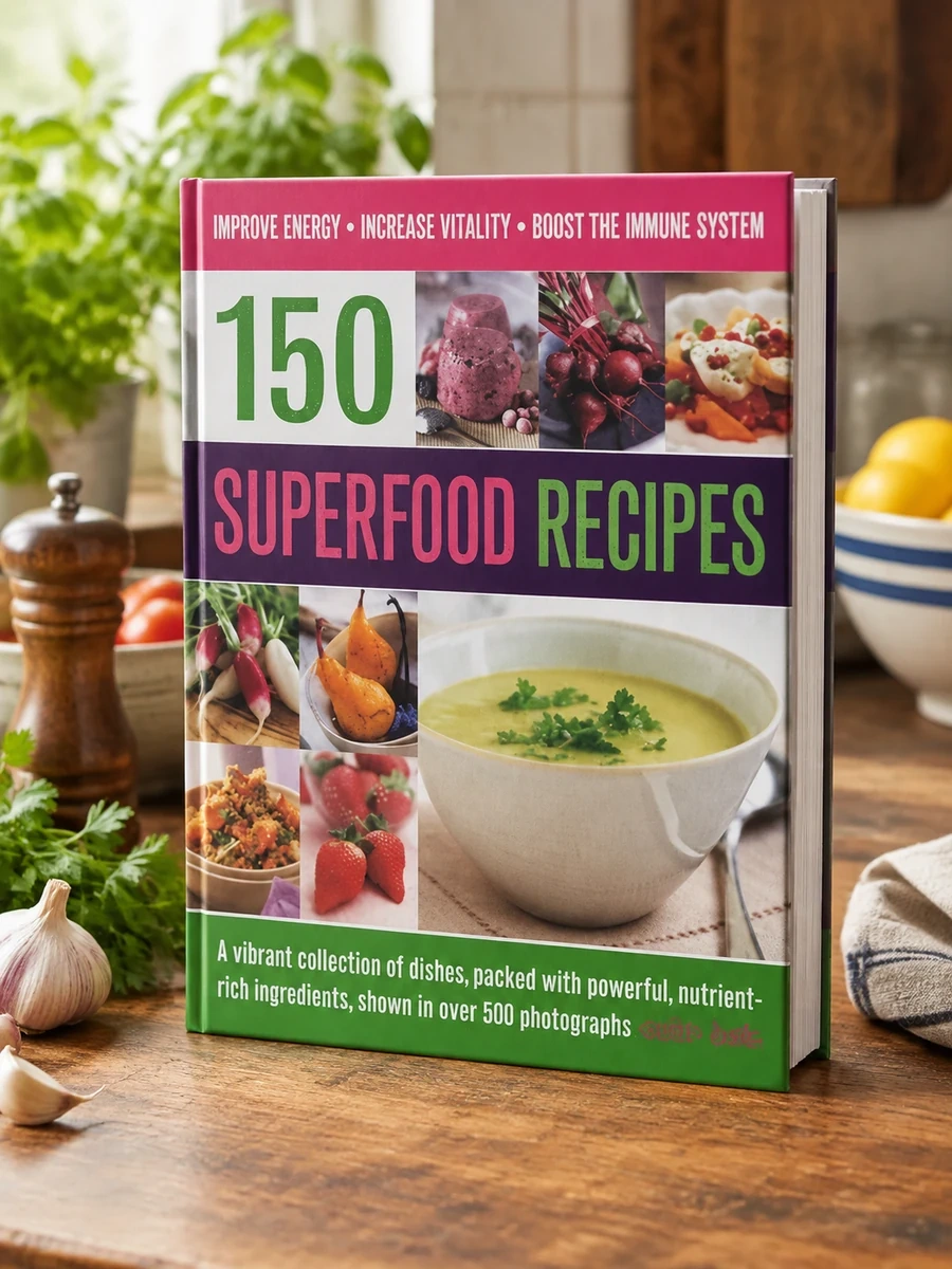 150 Superfood Recipes: A Vibrant Collection of Dishes, Packed with Powerful, Nutrient-Rich Ingredients, Shown in Over 500 Photographs