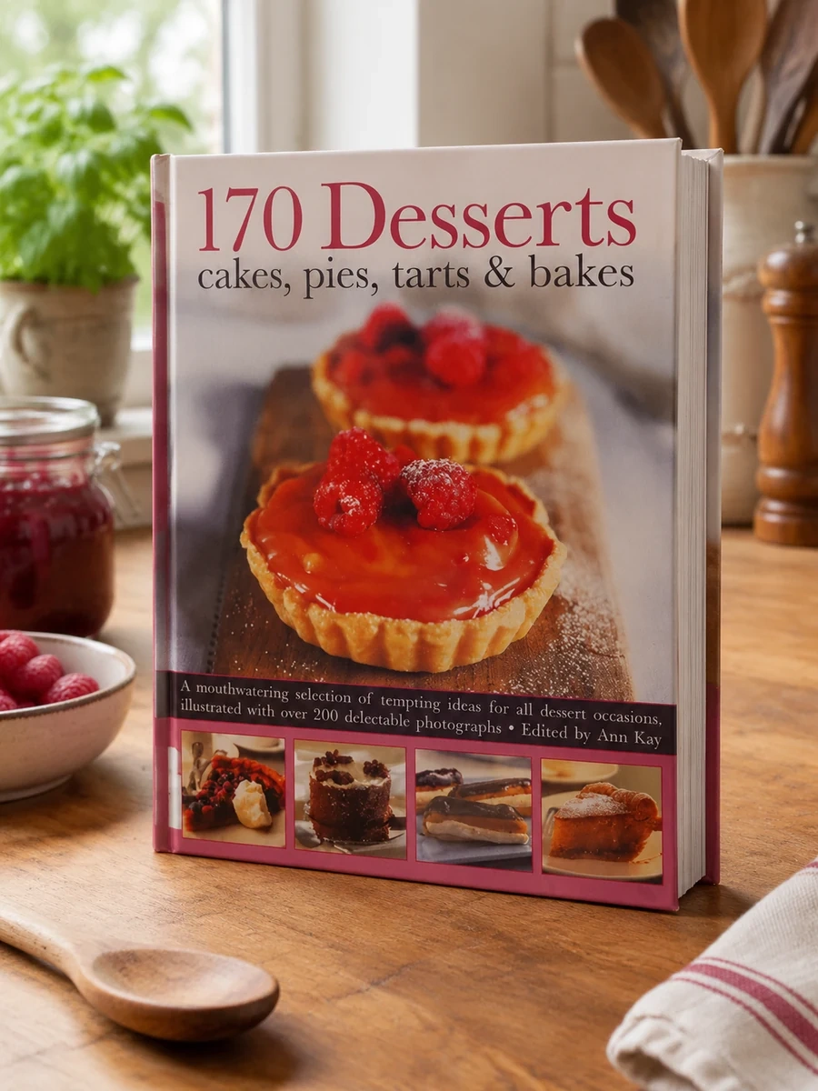 170 Desserts: Cakes, Pies, Tarts & Bakes: A Mouthwatering Selection of Tempting Ideas for All Dessert Occasions, Illustrated with Over 200 Delectable
