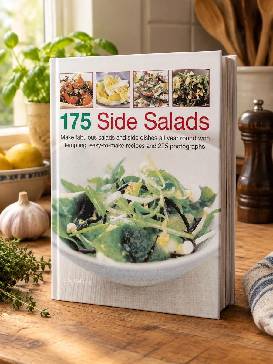 175 Side Salads: Create Fabulous Salads and Side Dishes All Year Round with Tempting, Easy-To-Make Recipes and 200 Photographs
