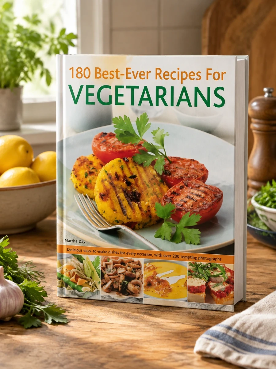 180 Best-Ever Recipes for Vegetarians: Delicious Easy-To-Make Dishes for Every Occasion, with Over 200 Tempting Photographs