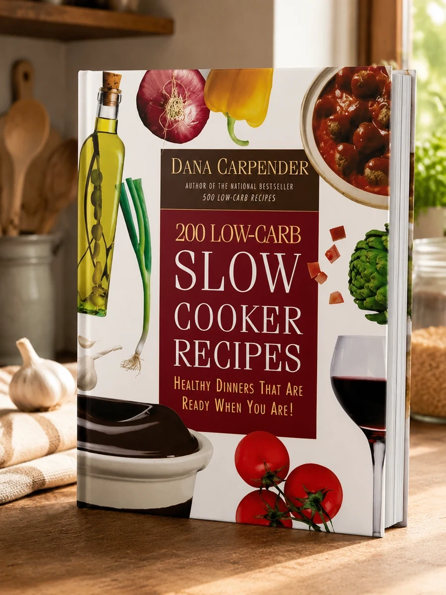 200 Low-Carb Slow Cooker Recipes: Healthy Dinners That Are Ready When You Are!