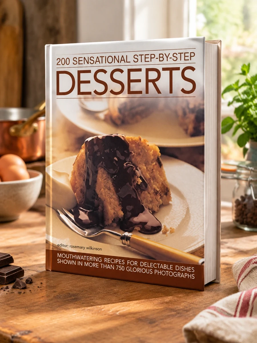 200 Sensational Step-By-Step Desserts: Mouthwatering Recipes for Delectable Dishes, Shown in More Than 750 Glorious Photographs