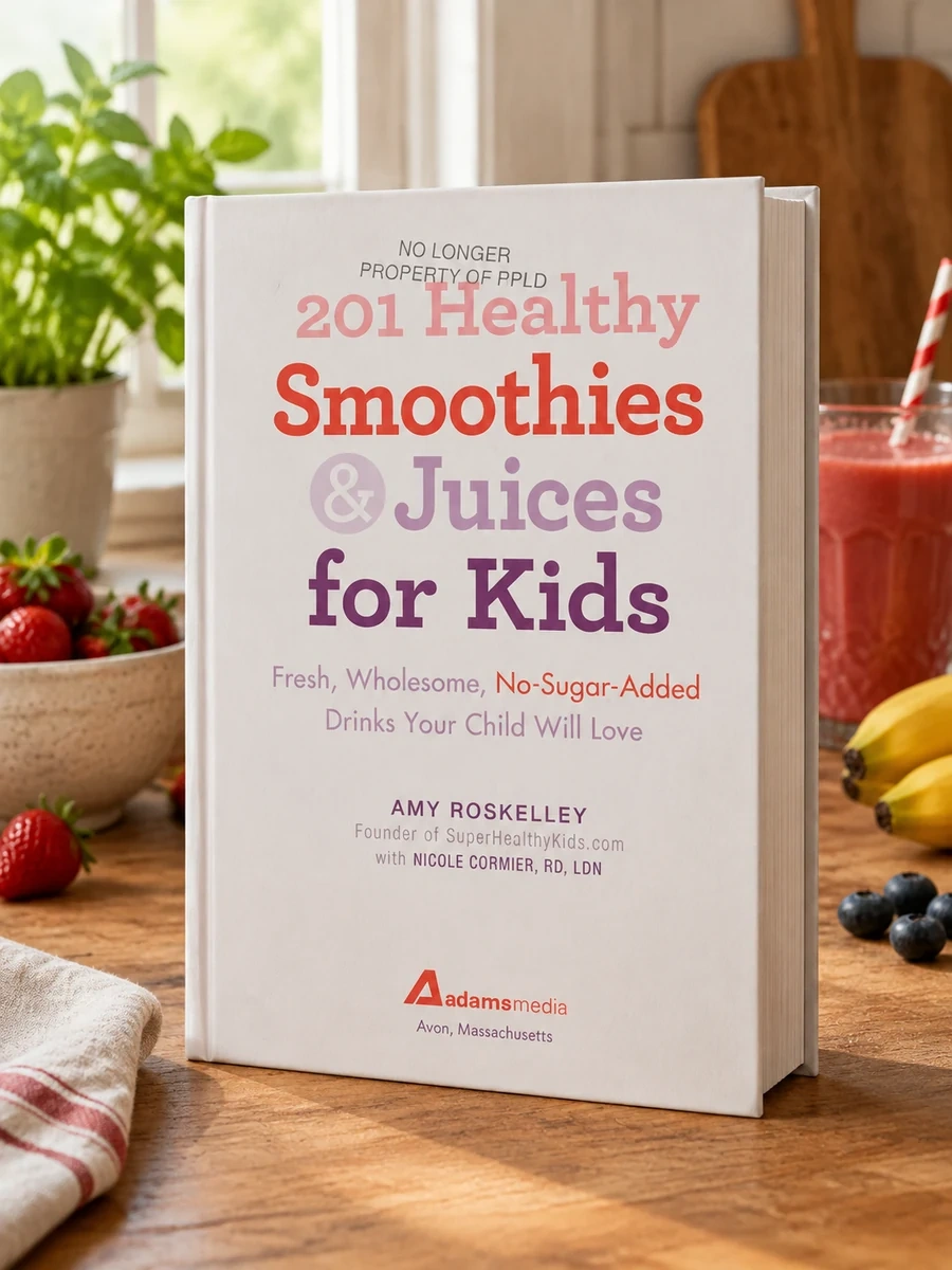 201 Healthy Smoothies & Juices for Kids: Fresh, Wholesome, No-Sugar-Added Drinks Your Child Will Love
