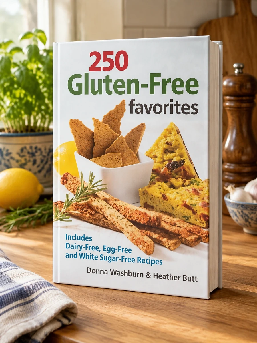 250 Gluten-Free Favorites: Includes Dairy-Free, Egg-Free and White Sugar-Free Recipes