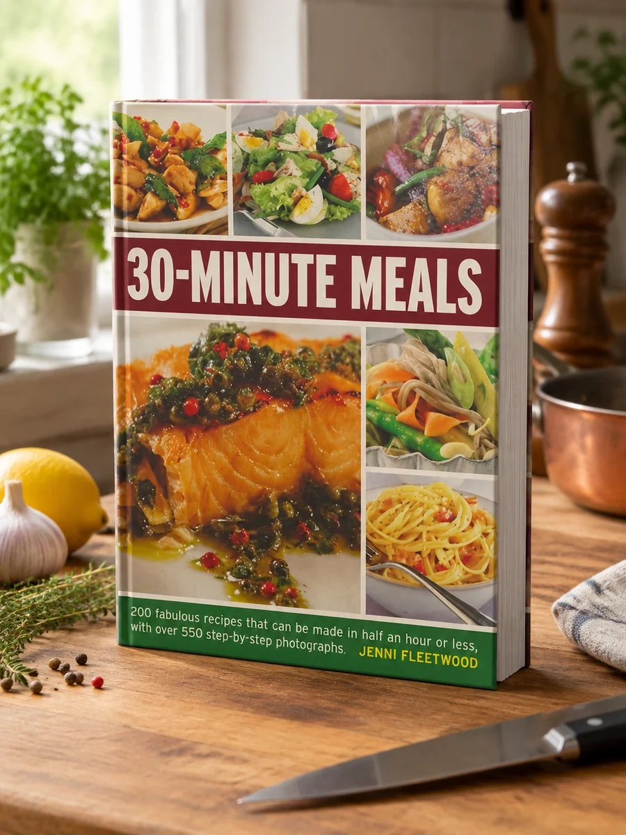 30-Minute Meals: 200 Fabulous Recipes That Can Be Made in Half an Hour or Less, with Over 550 Step-By-Step Photographs