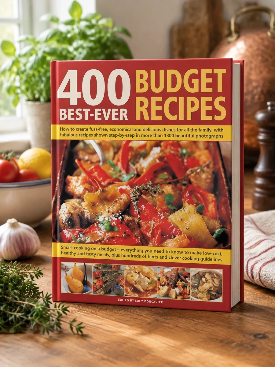 400 Best-Ever Budget Recipes: How to Create Fuss-Free, Economical and Delicious Dishes, with Fabulous Recipes Shown Step by Step in More Than 1800 Bea