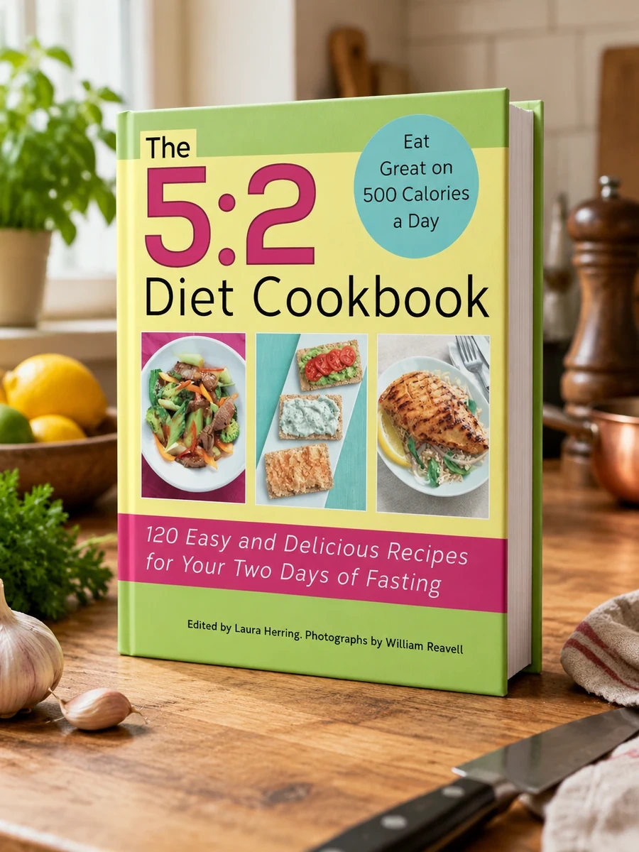 5: 2 Diet Cookbook: 120 Easy and Delicious Recipes for Your Two Days of Fasting