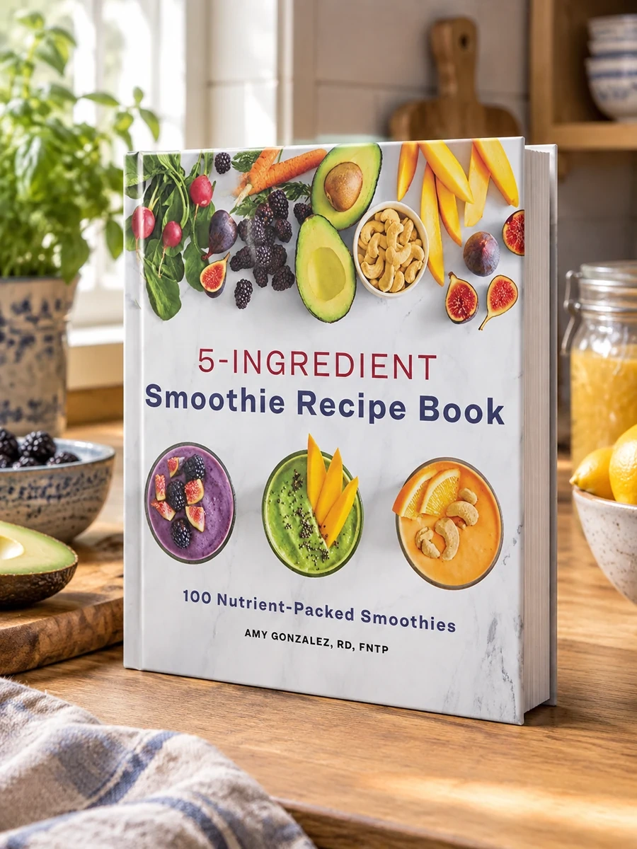 5-Ingredient Smoothie Recipe Book: 100 Nutrient-Packed Smoothies