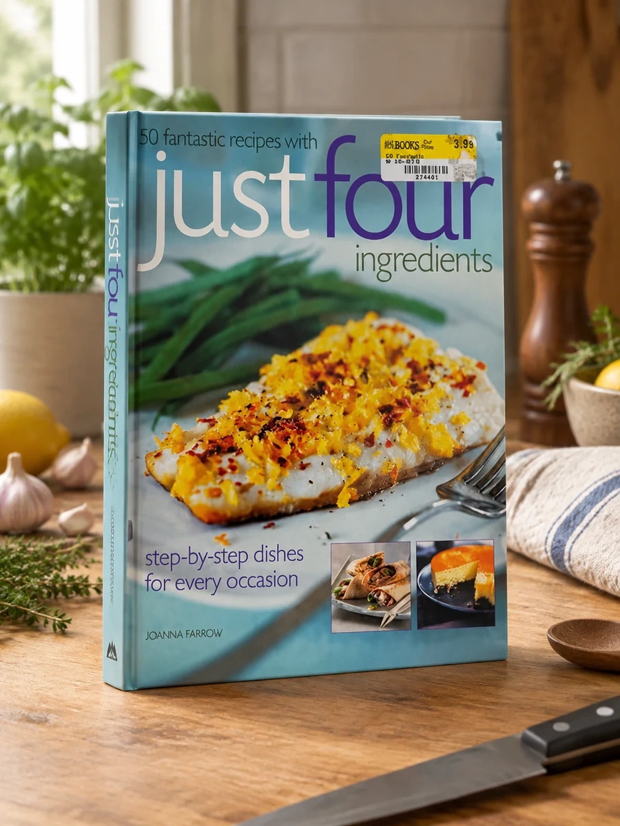 50 Fantastic Recipes Just Four Ingredients: Step-By-Step Dishes for Every Occasion