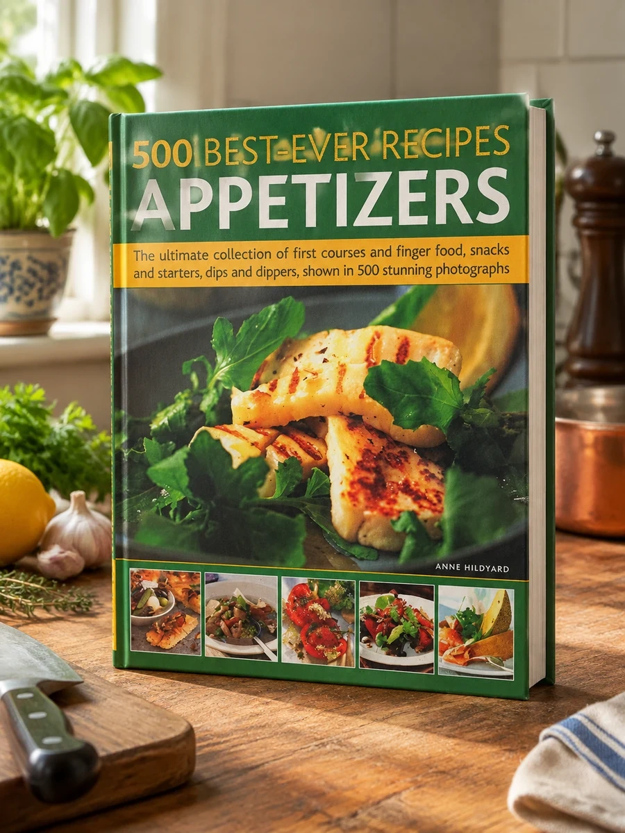 500 Best-Ever Recipes: Appetizers: The Ultimate Collection of First Courses and Finger Food, Snacks and Starters, Dips and Dippers, Shown in 500 Stunn