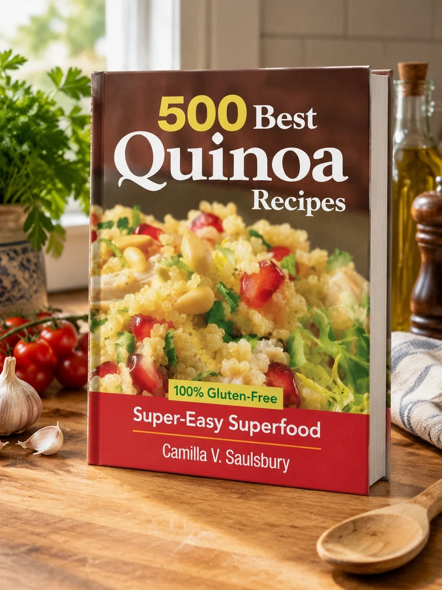 500 Best Quinoa Recipes: 100% Gluten-Free Super-Easy Superfood