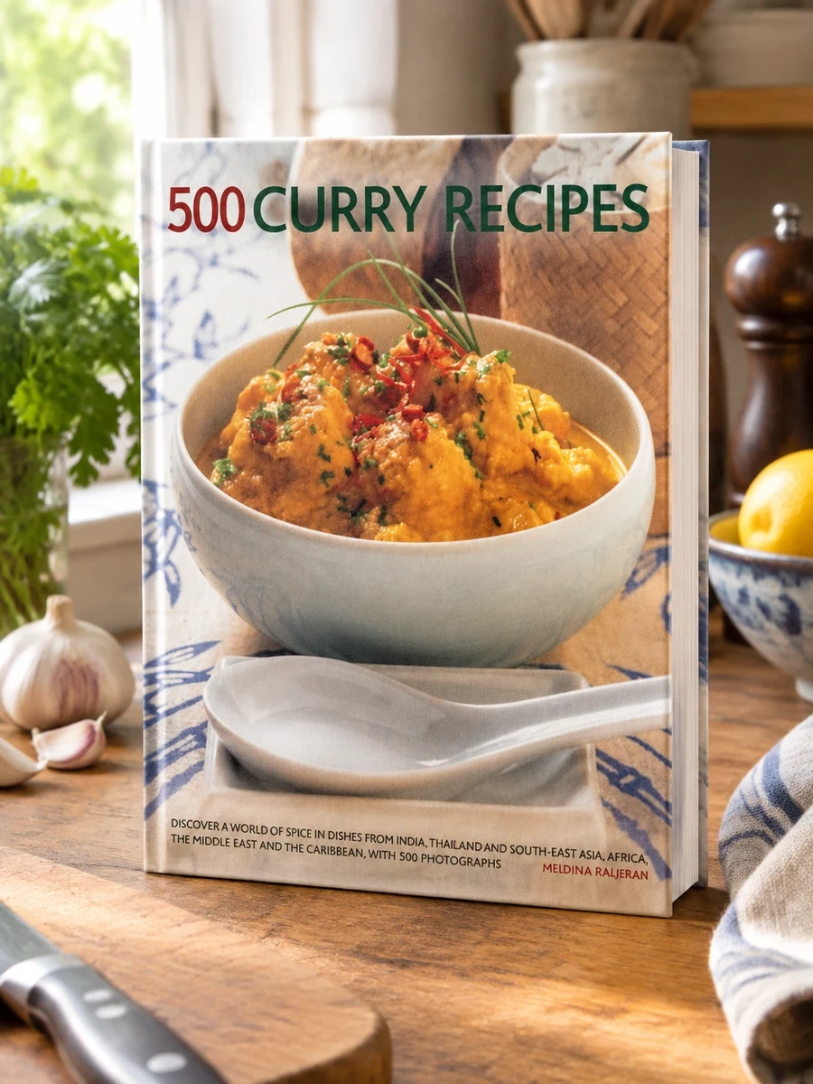 500 Curry Recipes: Discover a World of Spice in Dishes from India, Thailand and South-East Asia, Africa, the Middle East and the Caribbean, with 500 P