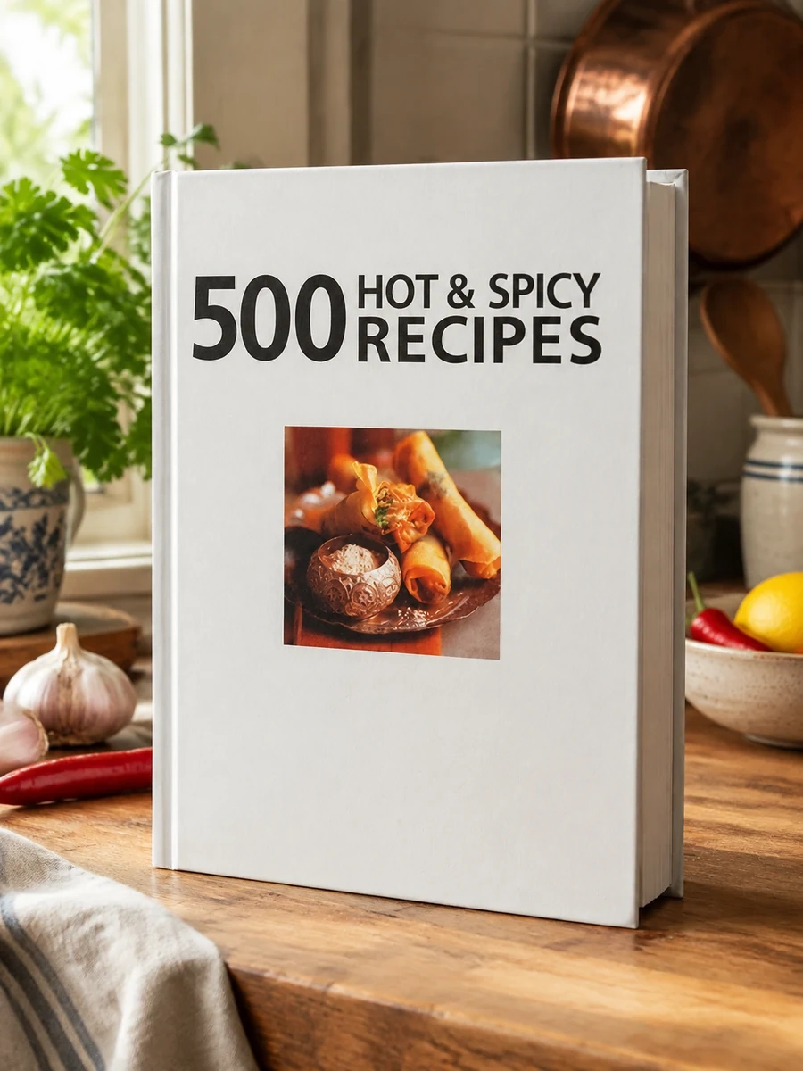500 Hot & Spicy Recipes: Bring the Pungent Tastes and Aromas of Spices Into Your Kitchen with Heart-Warming, Piquant Recipes from the Spice-Loving Cui