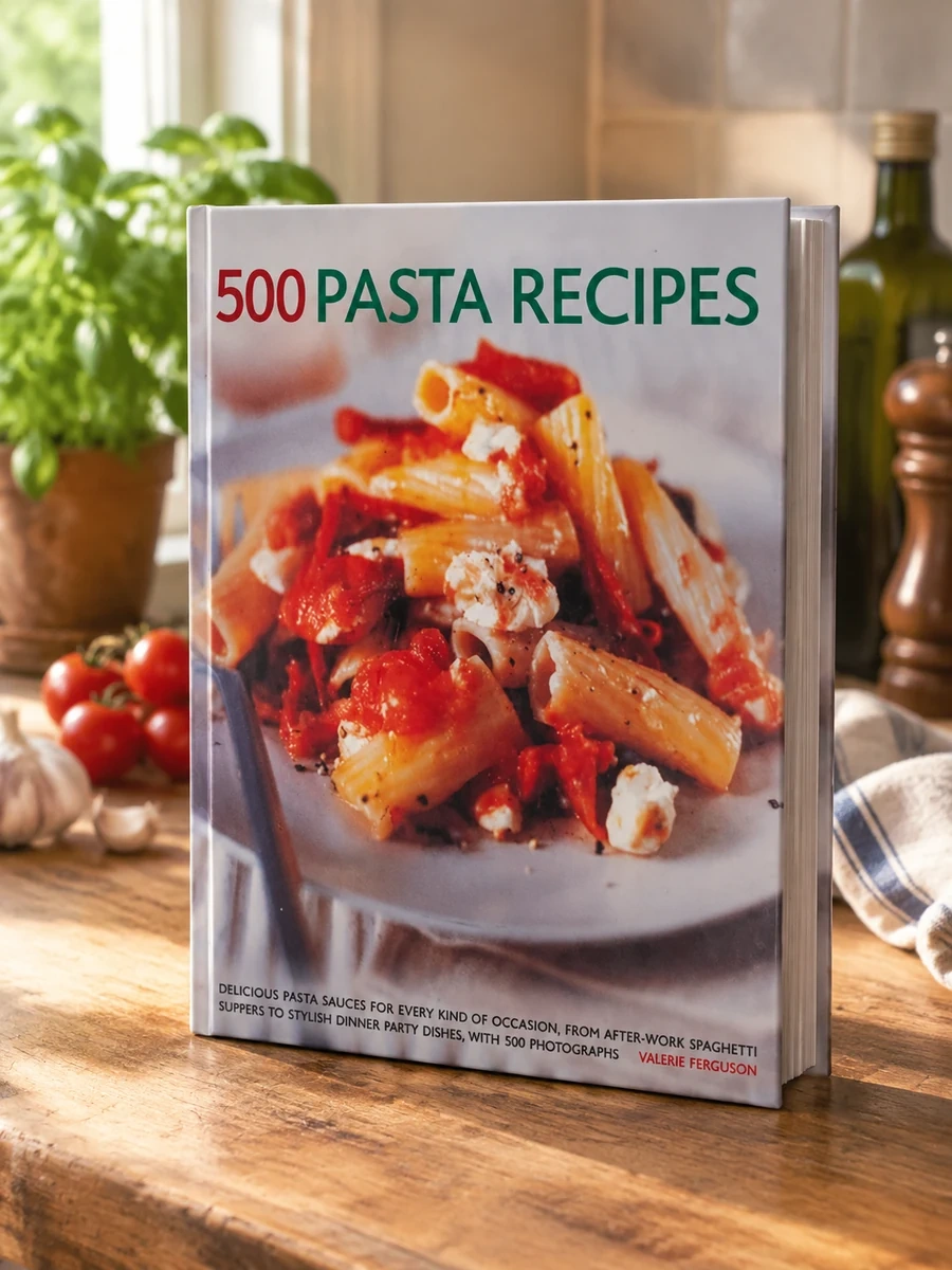 500 Pasta Recipes: Delicious Pasta Sauces for Every Kind of Occasion, from After-Work Spaghetti Suppers to Stylish Dinner Party Dishes, with 500 Photo