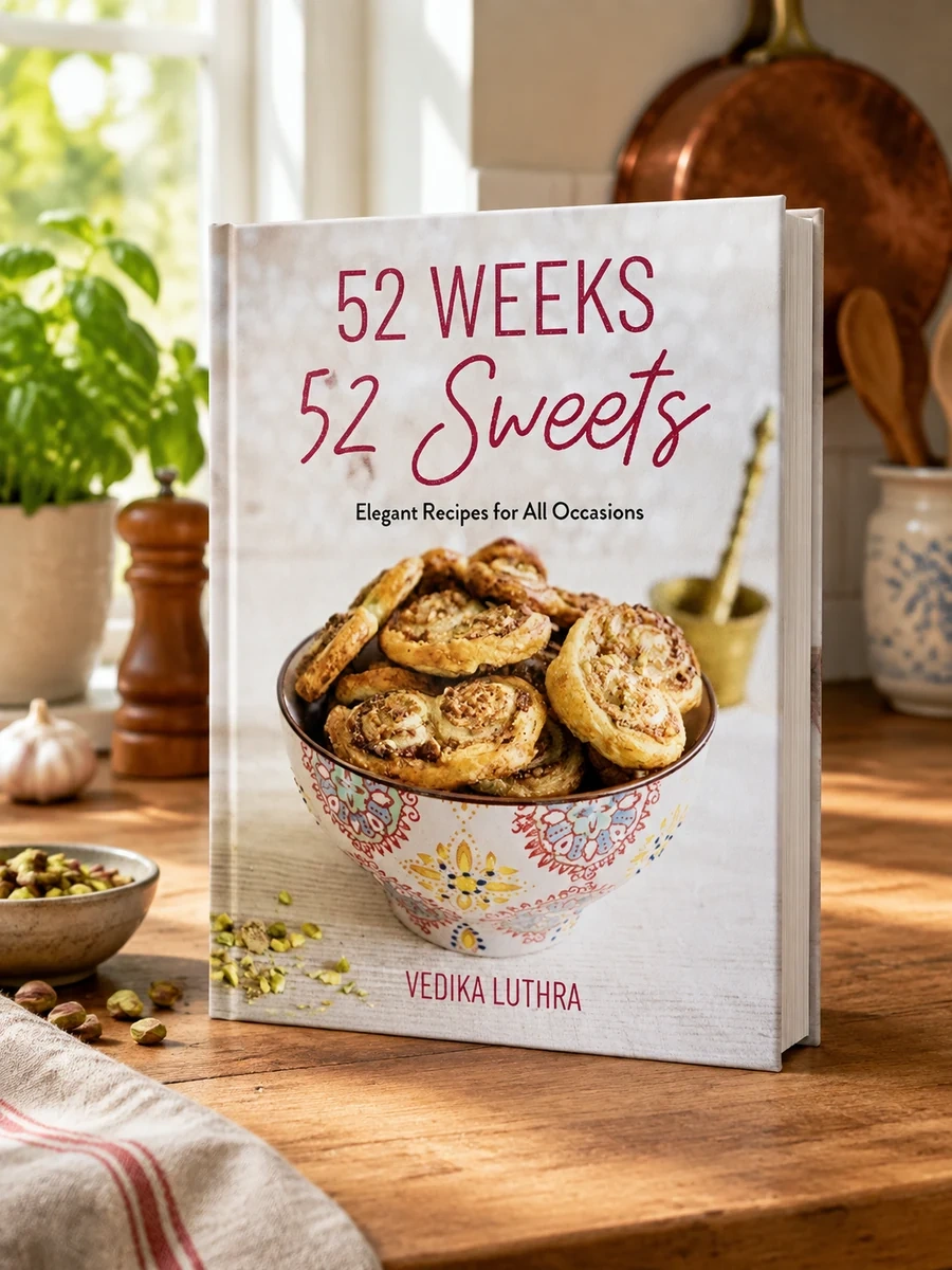 52 Weeks, 52 Sweets: Elegant Recipes for All Occasions (Easy Desserts) (Birthday Gift for Mom)