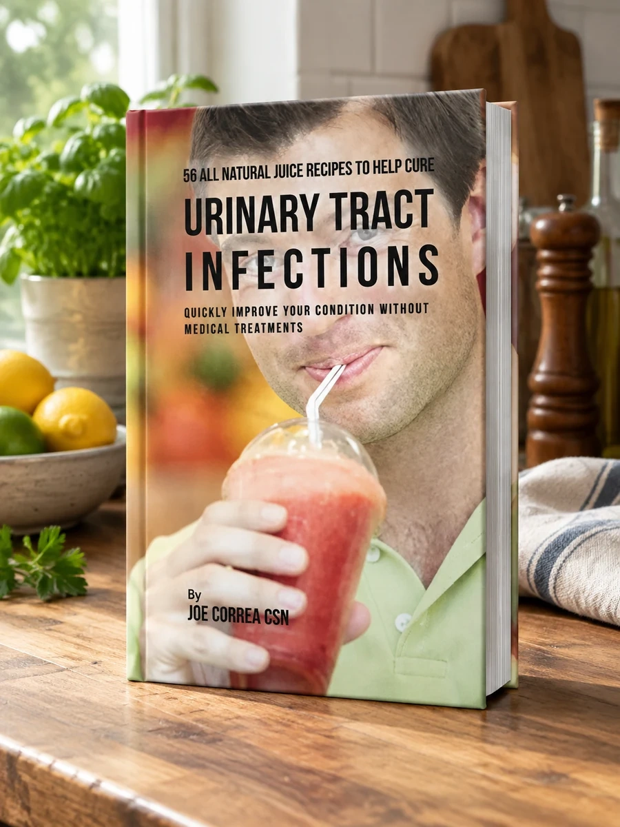 56 All Natural Juice Recipes to Help Cure Urinary Tract Infections: Quickly Improve Your Condition without Medical Treatments