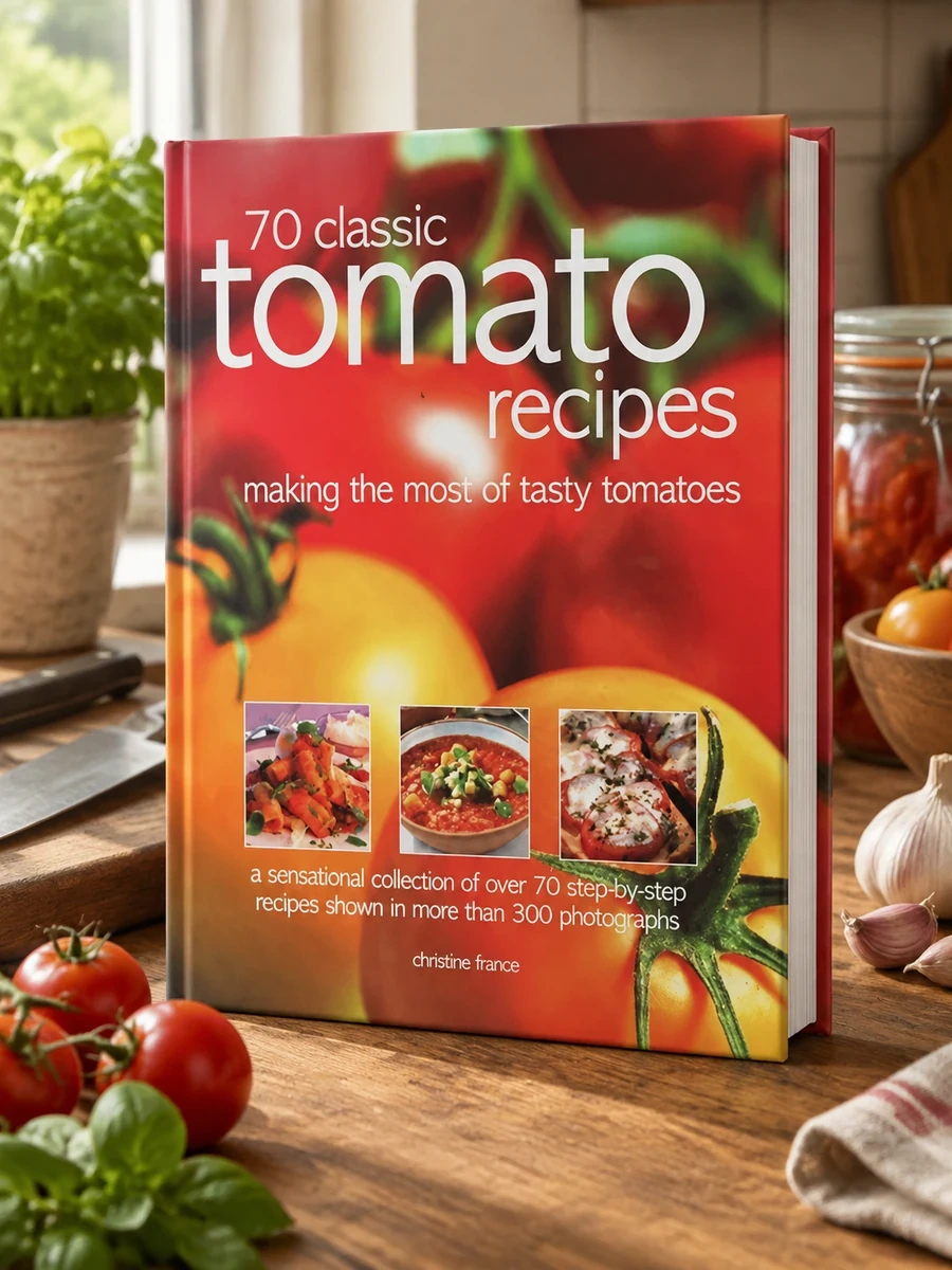 70 Classic Tomato Recipes: Making the Most of Tasty Tomatoes: A Sensational Collection of Over 70 Step-By-Step Recipes Shown in More Than 300 Photogra
