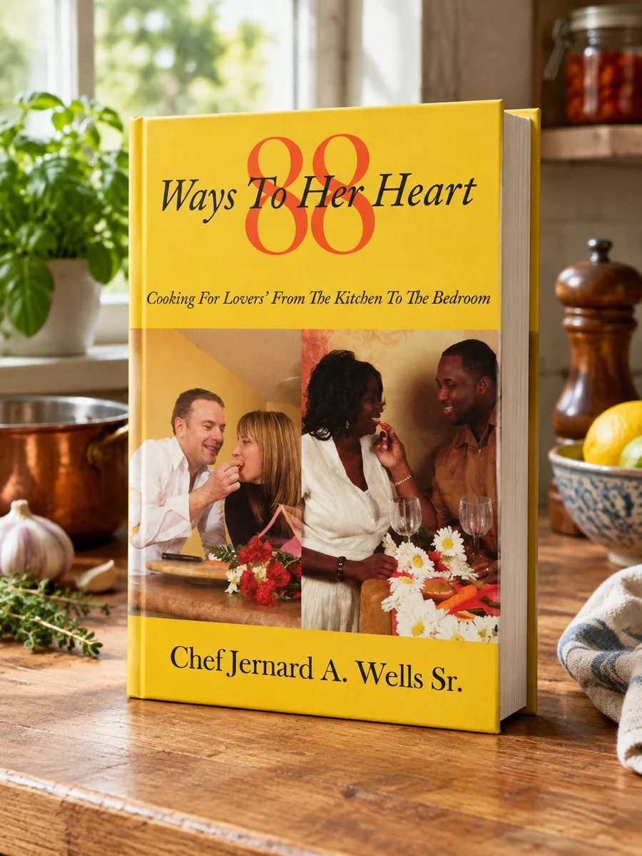 Cover of 88 Ways to Her Heart: "Cooking for Lovers" from the Kitchen to the Bedroom