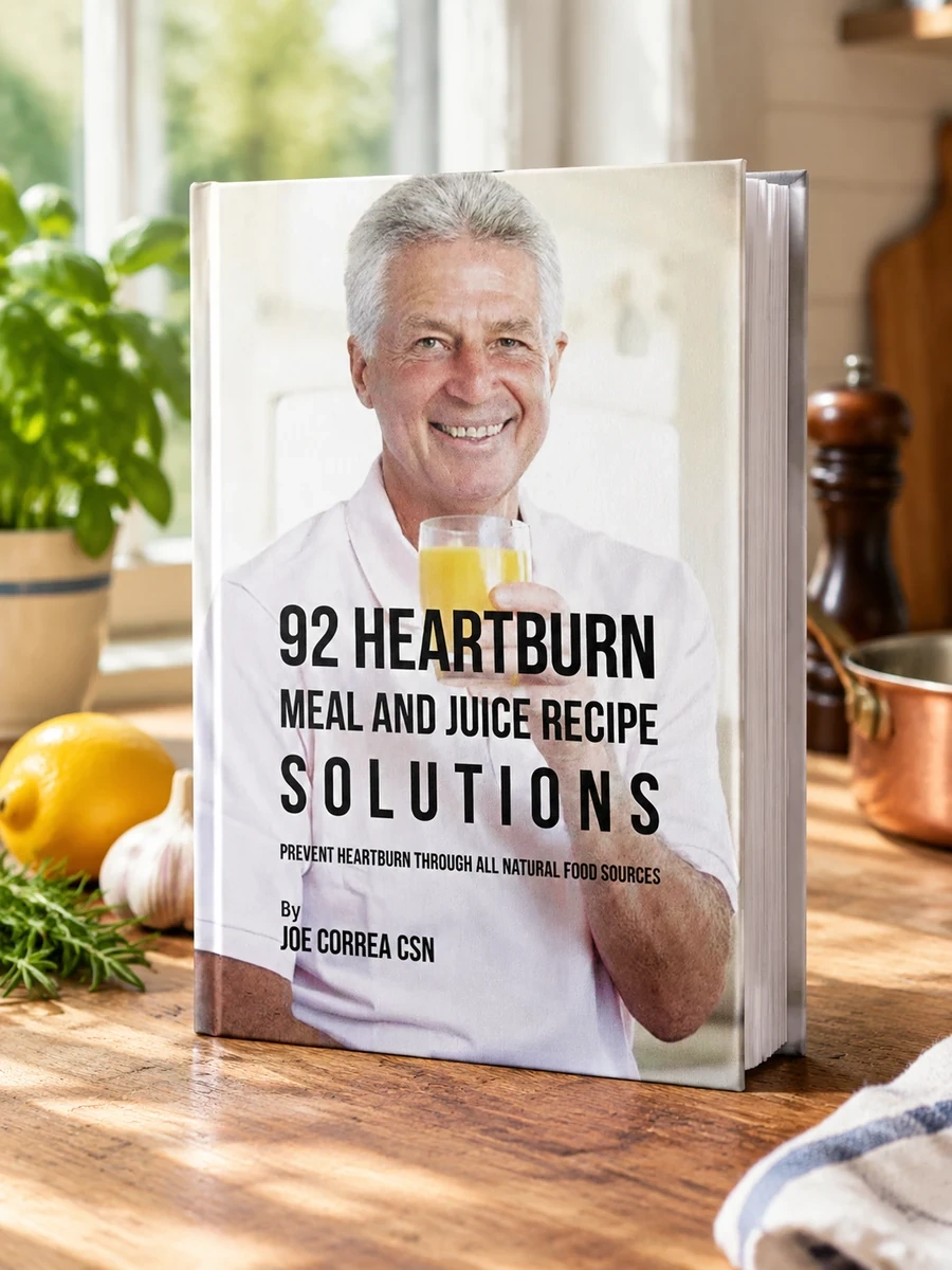 92 Heartburn Meal and Juice Recipe Solutions: Prevent Heartburn through All Natural Food Sources