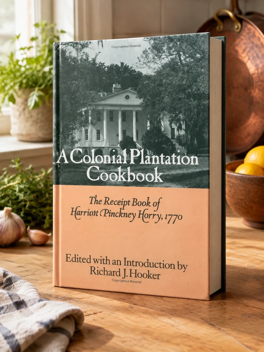 A Colonial Plantation Cookbook: The Receipt Book of Harriott Pinckney Horry, 1770