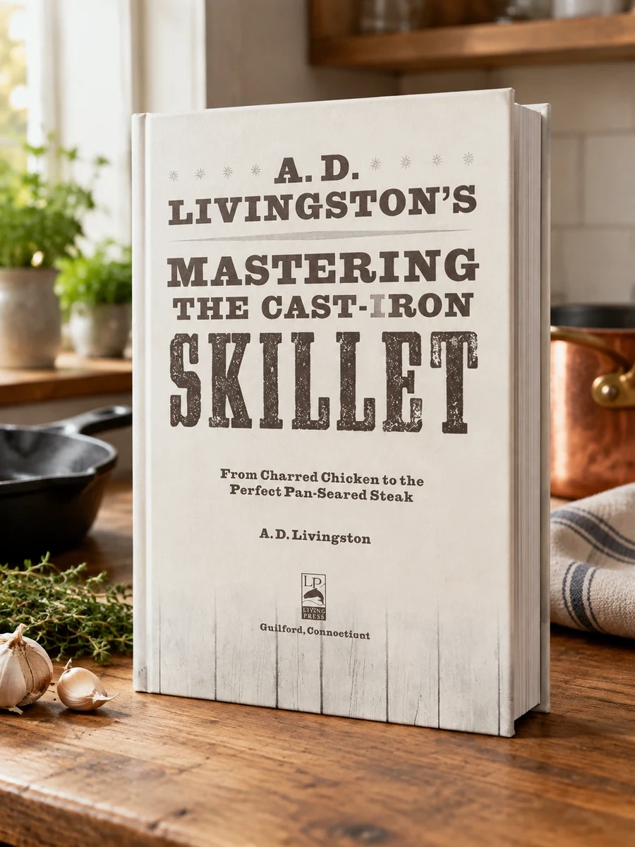 A. D. Livingston's Mastering the Cast-Iron Skillet: From Charred Chicken to the Perfect Pan-Seared Steak