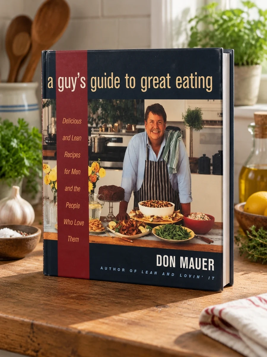 A Guy's Guide to Great Eating: Big-Flavored, Fat-Reduced Recipes for Men Who Love to Eat