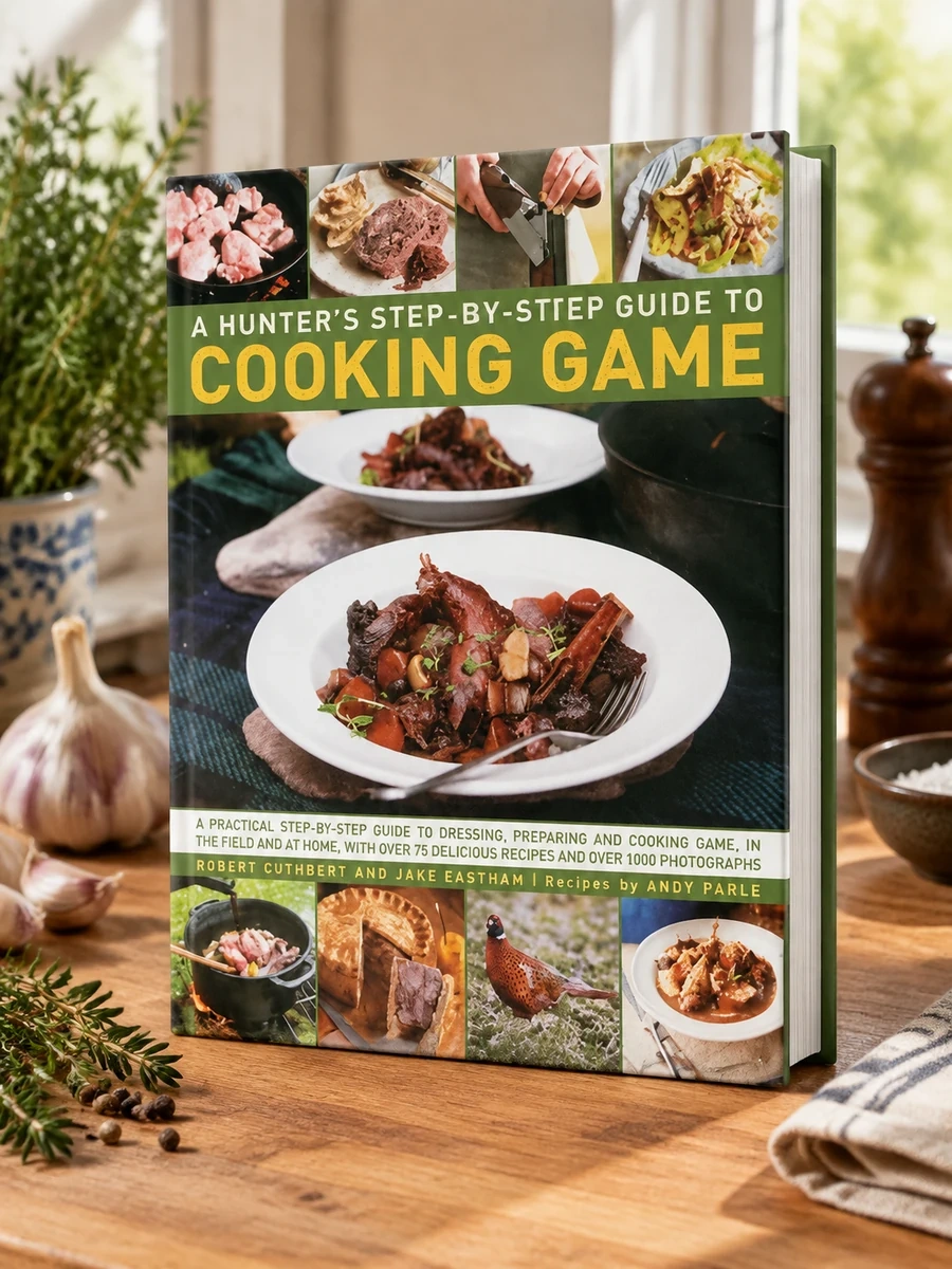A Hunter's Step-By-Step Guide to Cooking Game: A Practical Step-By-Step Guide to Dressing, Preparing and Cooking Game, in the Field and at Home, with Ov