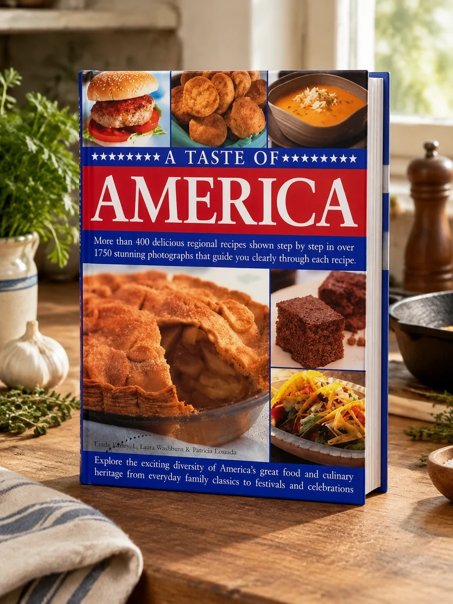 A Taste of America: More Than 400 Delicious Regional Recipes Shown Step by Step in Over 1750 Stunning Photographs That Guide You Clearly Through Each Re