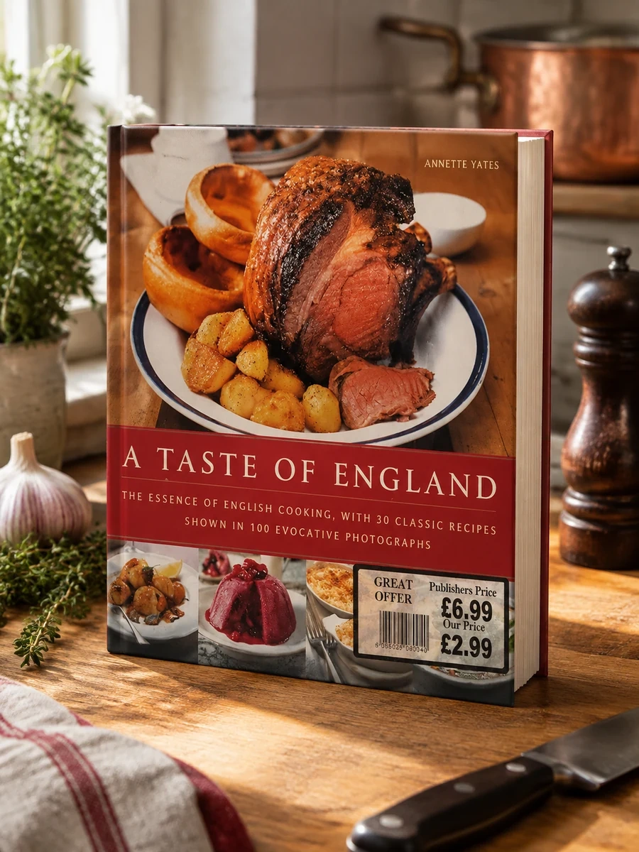 A Taste of England: The Essence of English Cooking, with 30 Classic Recipes Shown in 100 Evocative Photographs