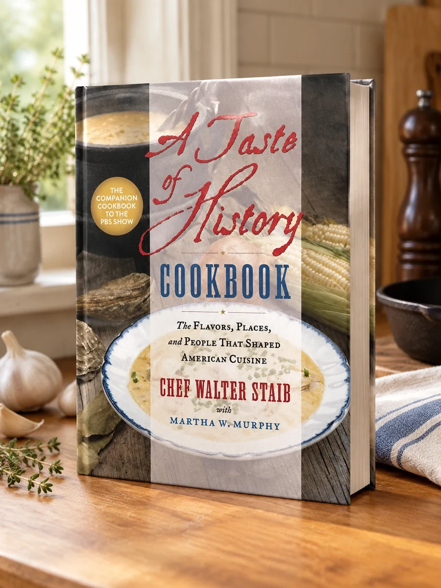 A Taste of History Cookbook: The Flavors, Places, and People That Shaped American Cuisine