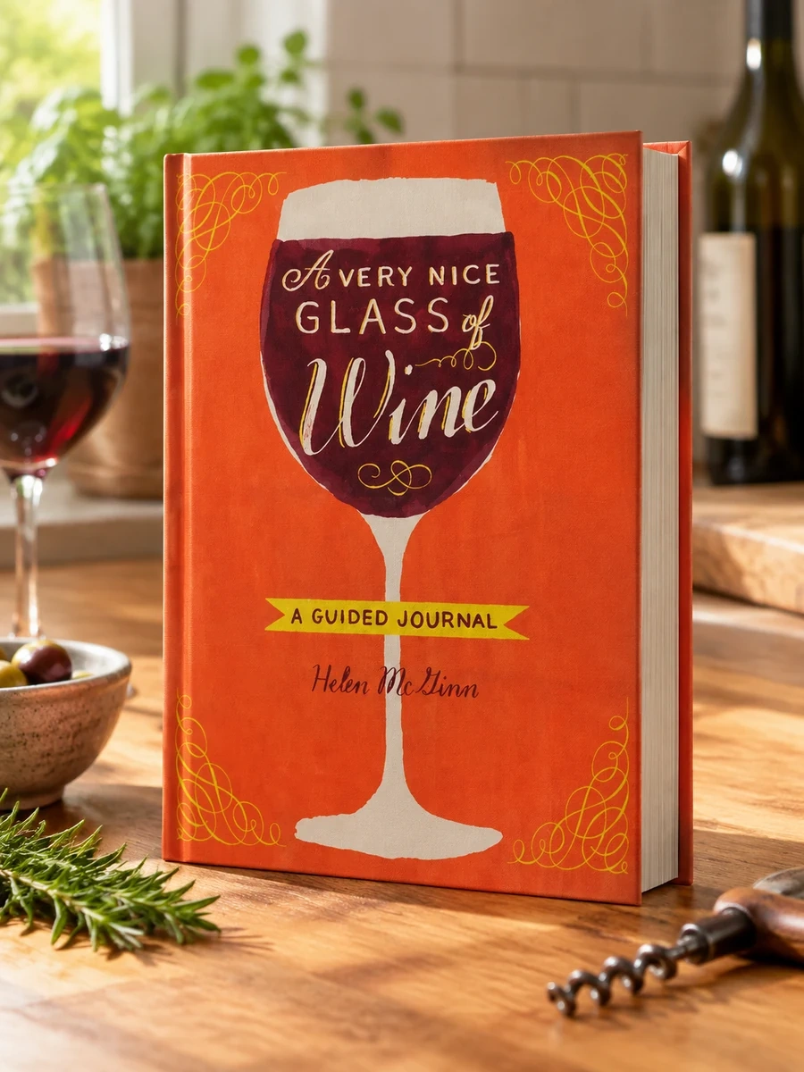 A Very Nice Glass of Wine: A Guided Journal