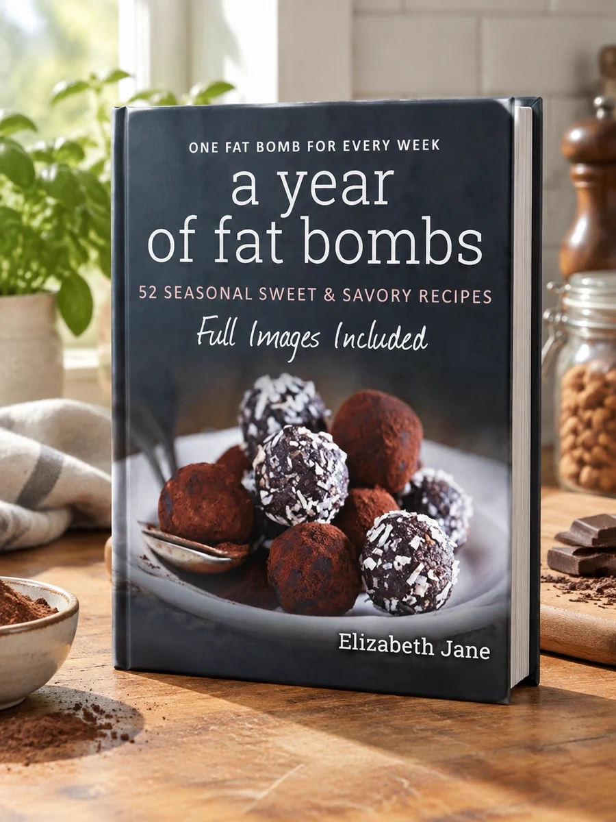 A Year of Fat Bombs: 52 Seaonal Sweet & Savory Recipes