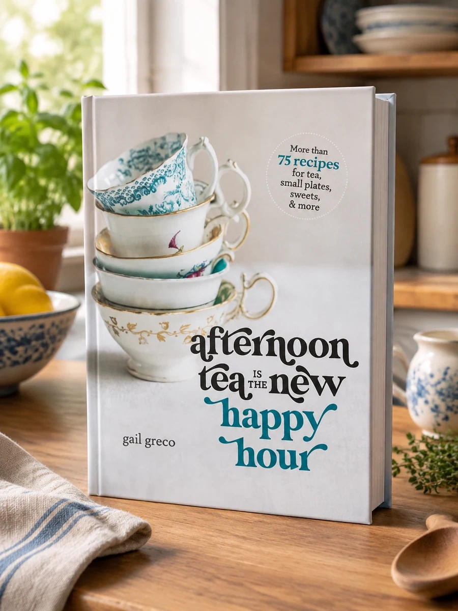 Afternoon Tea Is the New Happy Hour: More Than 75 Recipes for Tea, Small Plates, Sweets and More - The Perfect Cozy Gift for Tea Lovers