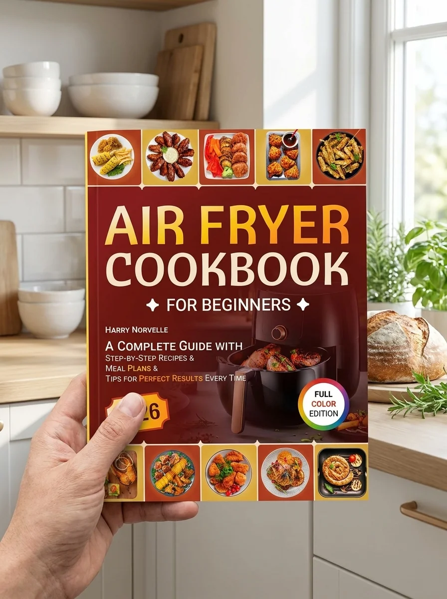 Air Fryer Cookbook for Beginners: A Complete Guide with Step-by-Step Recipes, Meal Plans & Tips for Perfect Results Every Time — photo 2