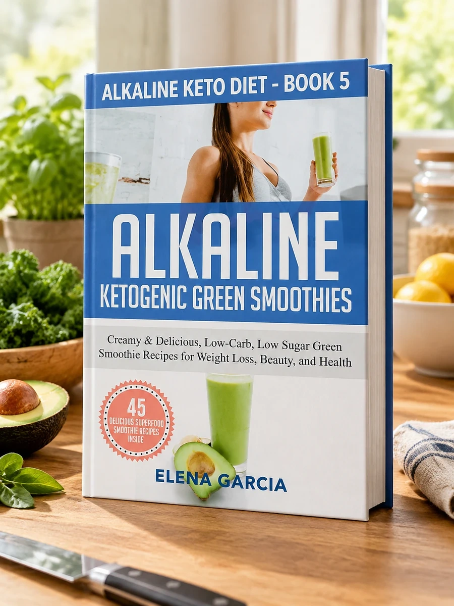Alkaline Ketogenic Green Smoothies: Creamy & Delicious, Low-Carb, Low Sugar Green Smoothie Recipes for Weight Loss, Beauty and Health