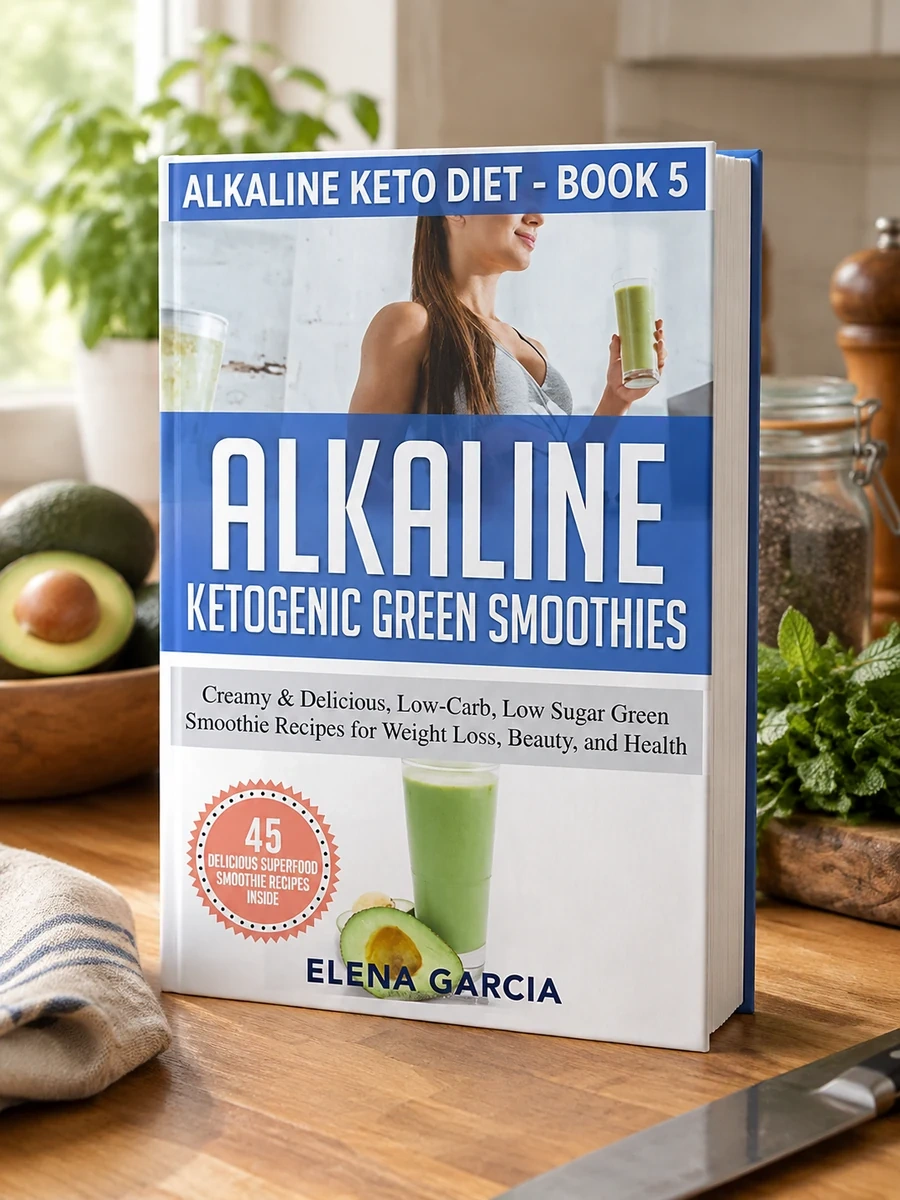 Alkaline Ketogenic Green Smoothies: Creamy & Delicious, Low-Carb, Low Sugar Green Smoothie Recipes for Weight Loss, Beauty and Health