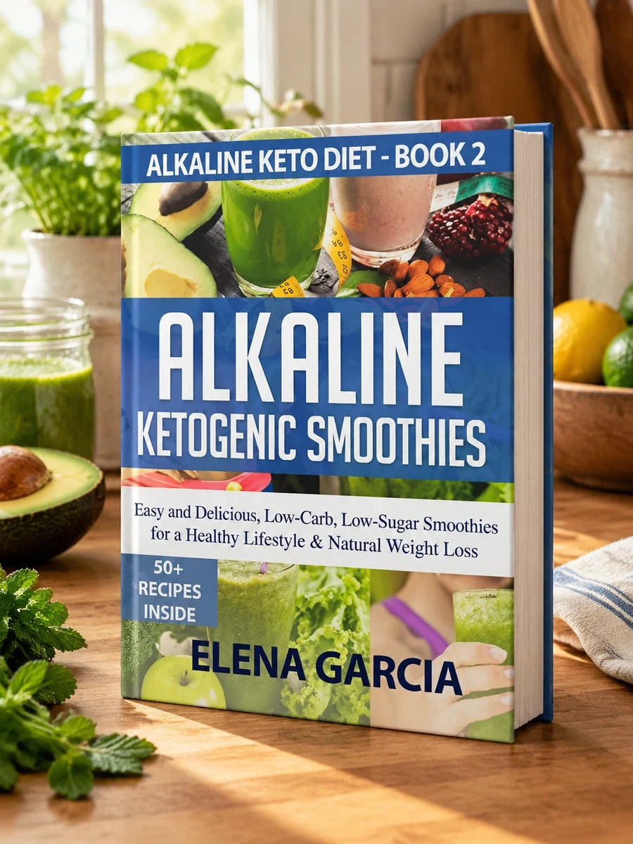 Alkaline Ketogenic Smoothies: Easy and Delicious, Low-Carb, Low-Sugar Smoothies for a Healthy Lifestyle & Natural Weight Loss