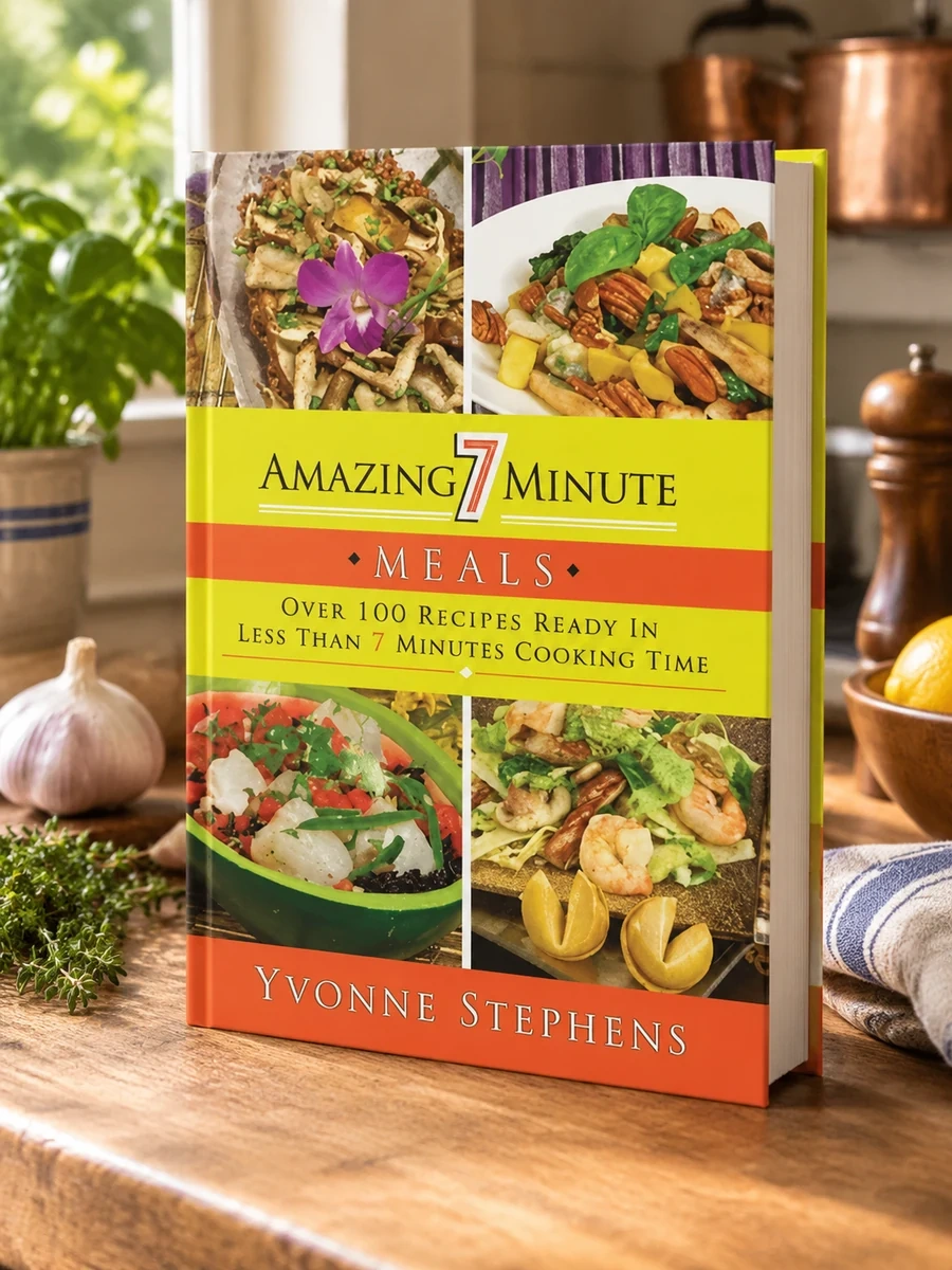 Amazing 7 Minute Meals: Over 100 Recipes Ready in Less Than 7 Minutes Cooking Time
