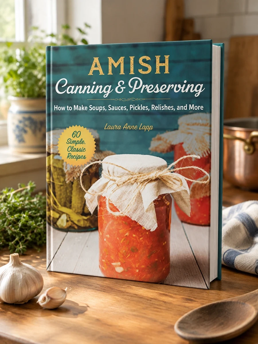 Amish Canning & Preserving: How to Make Soups, Sauces, Pickles, Relishes, and More
