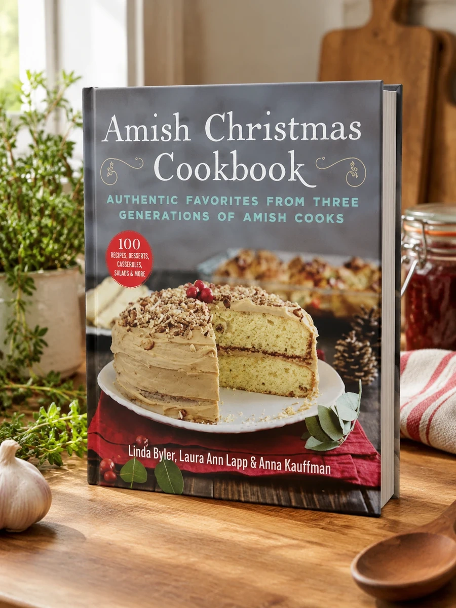 Amish Christmas Cookbook: Authentic Favorites from Three Generations of Amish Cooks