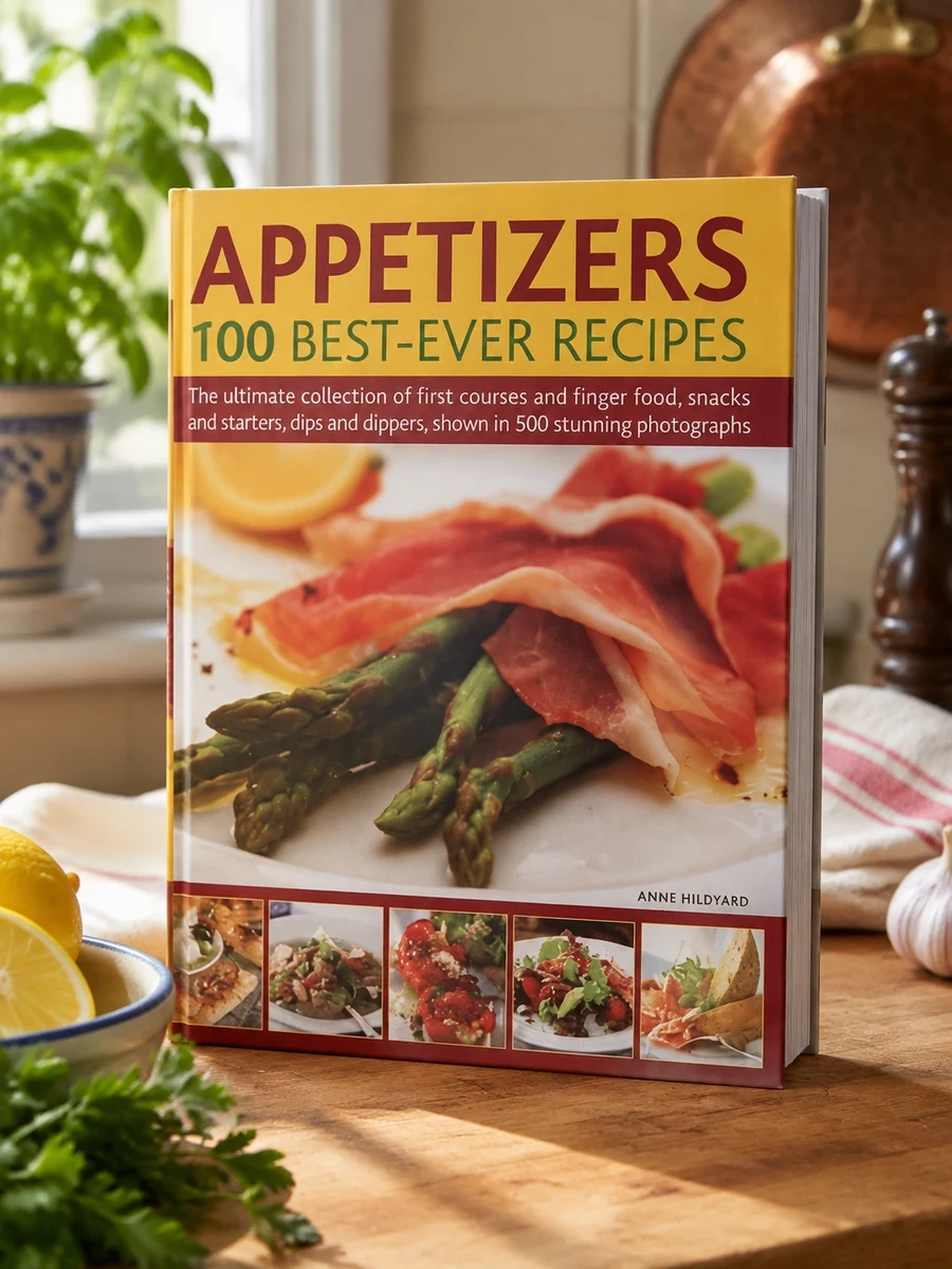 Appetizers: 500 Best-Ever Recipes: The Ultimate Collection of First Courses and Finger Food, Snacks and Starters, Dips and Dippers, Shown in 500 Stunn