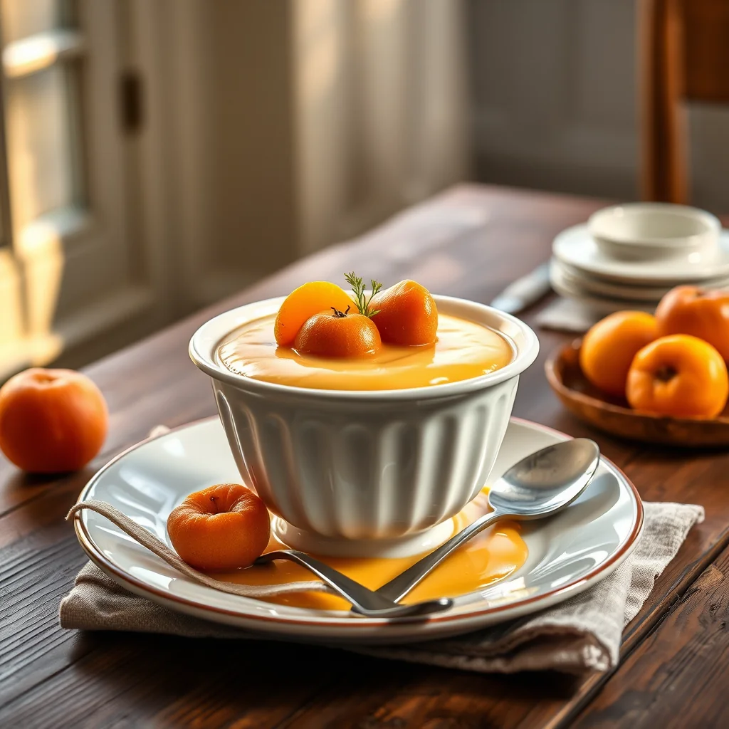 Apricot Cream — Puddings & Desserts